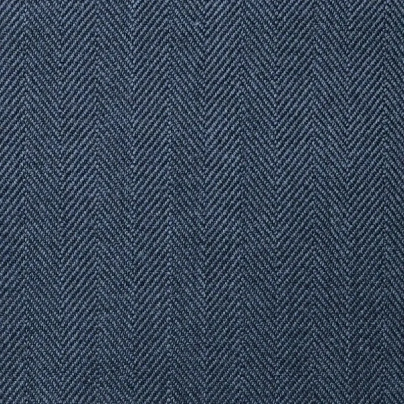 Medium Grey Herringbone Super 100's All Wool Suiting By Holland & Sherry