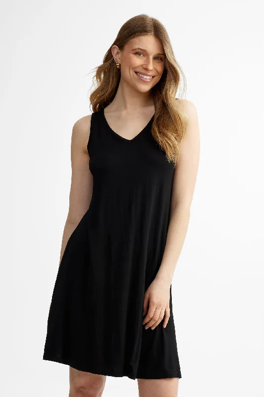 Robe courte trapèze col en V - Femme Satin Bathrobe Set