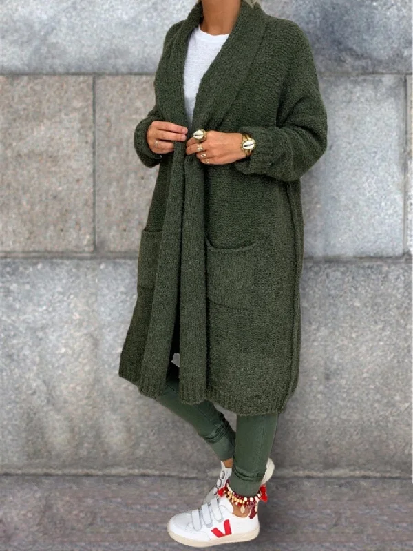 Long Loose Casual Sweater for Autumn and Winter Cheap sweaters