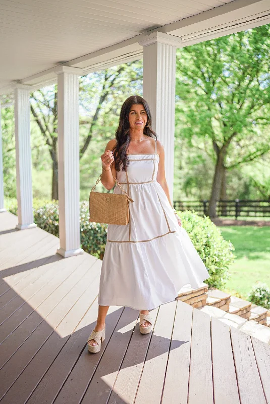 Flawless Off White Midi Dress Boho midi dresses