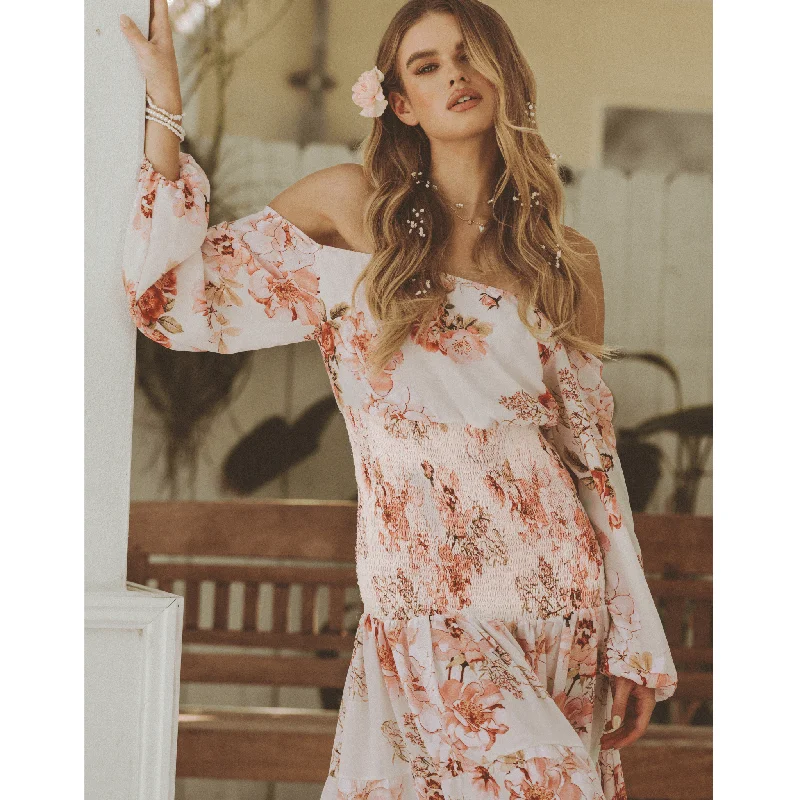 Valentina Floral Maxi Dress Formal maxi dresses