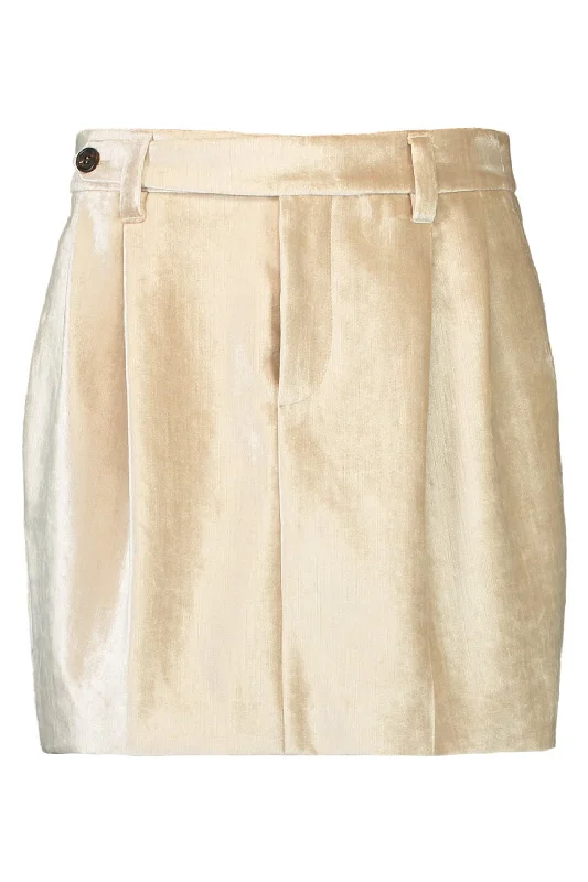 Sleek Mini Skirt Pleated Mini Skirt