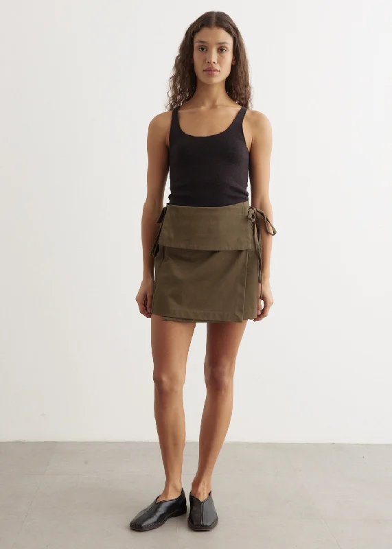 Euphoria Wrap Mini Skirt Mini Skirt Style