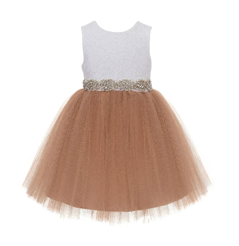 Backless V-Back Lace Flower Girl Dress Social Events Birthday Party Ceremony Evening Gown 206R4 Gothic party dresses