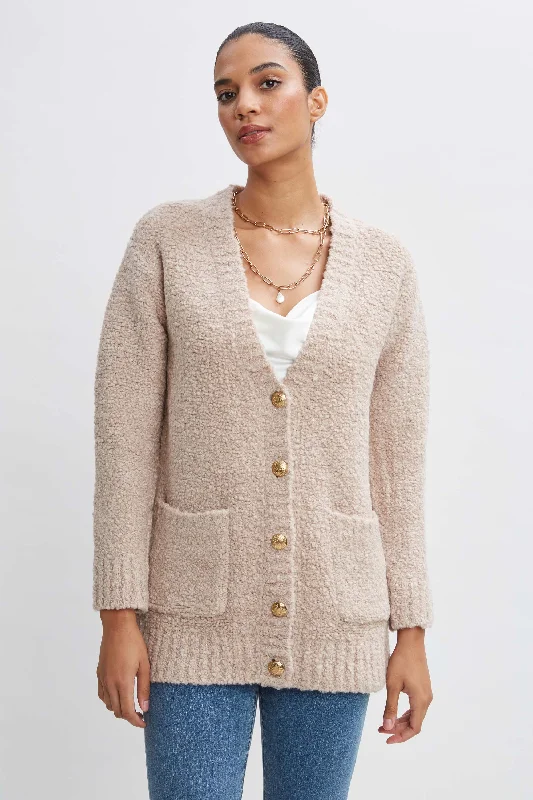 Boucle Merino Cardigan