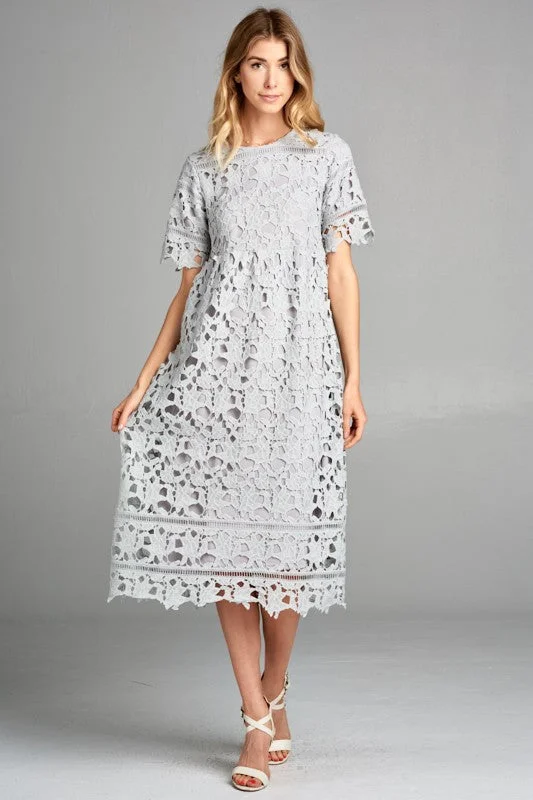 Faith Lace Dress White Lace Dress
